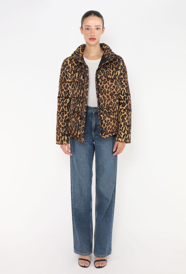 Miu Miu 2019 Leopard Puffer Down Jacket - 2