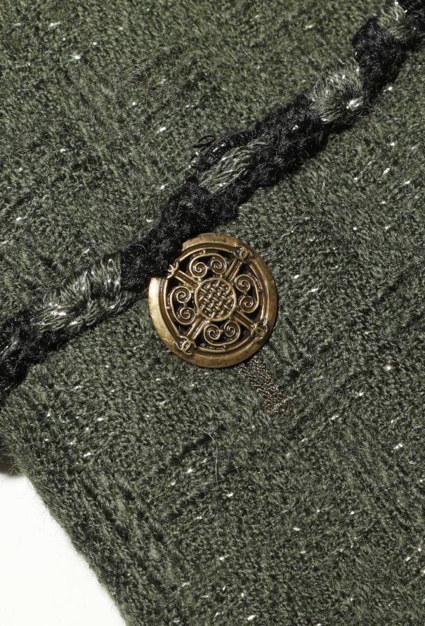 Chanel 2010 Lamé Braided Tweed Jacket - 7