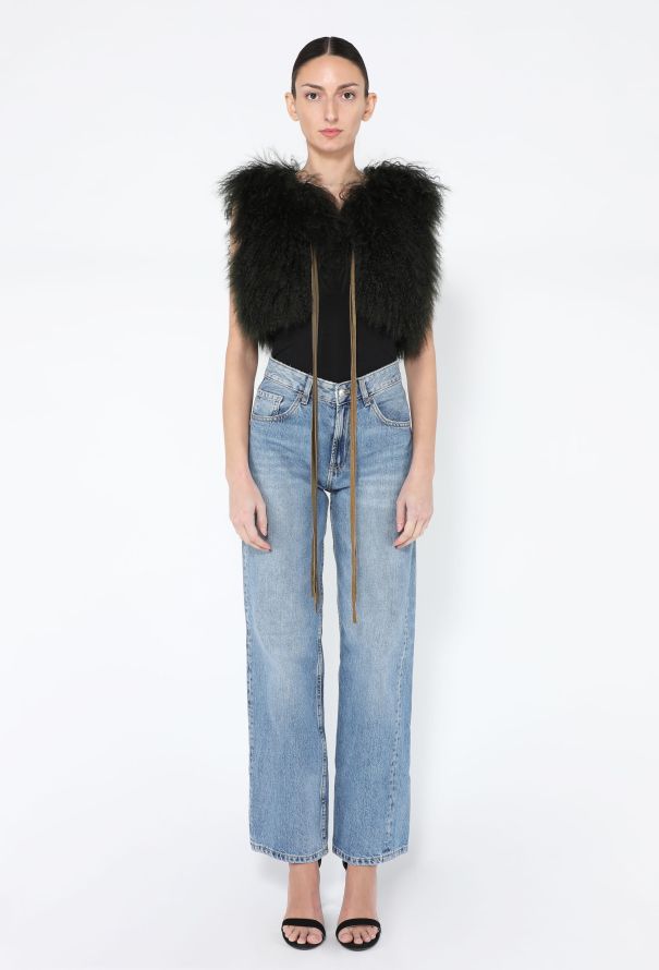 Chloé 2008 Mongolian Lamb Fur Bolero - 4