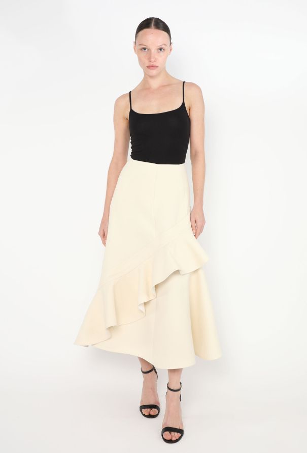 Céline F/W 2015 Fluted Ruffled Skirt - 1
