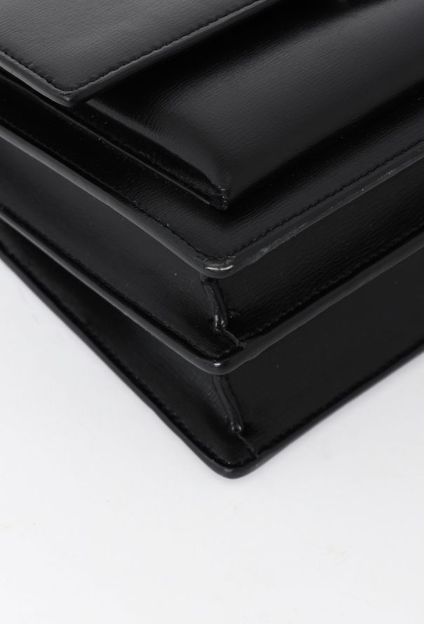Saint Laurent Black Medium Sunset Bag - 9 Saint Laurent Black Medium Sunset Bag - 9