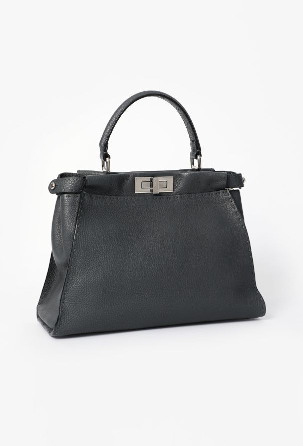 Fendi Cuoio Romano Selleria Peekaboo Bag - 3