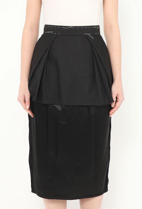 Maison Margiela 2024 Deconstructed Peplum Skirt - 2 Maison Margiela 2024 Deconstructed Peplum Skirt - 2