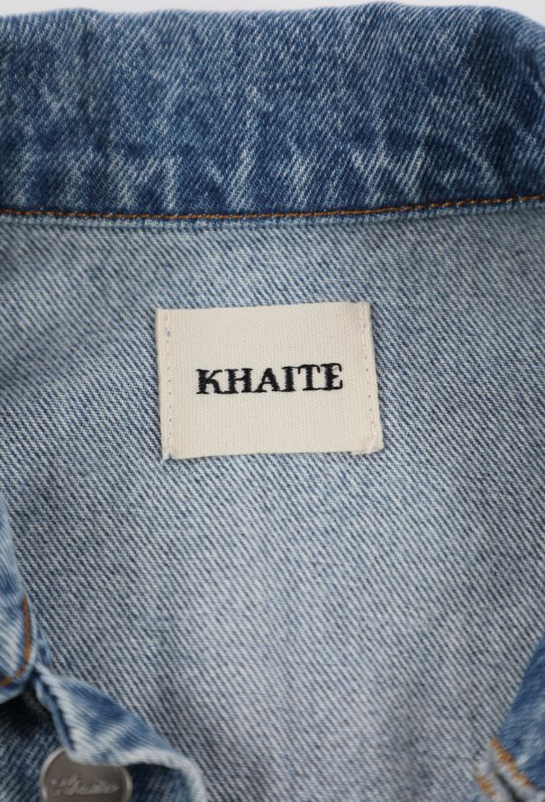 Khaite Resort 2023 Rizzo Denim Jacket - 8