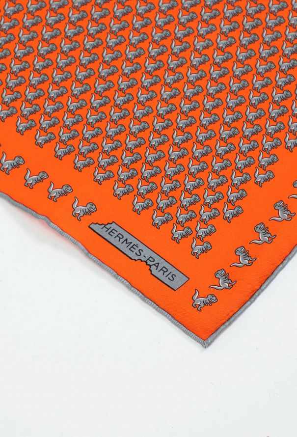 Hermès 'Les Dinosaurs' Petite Carré 45cm - 6