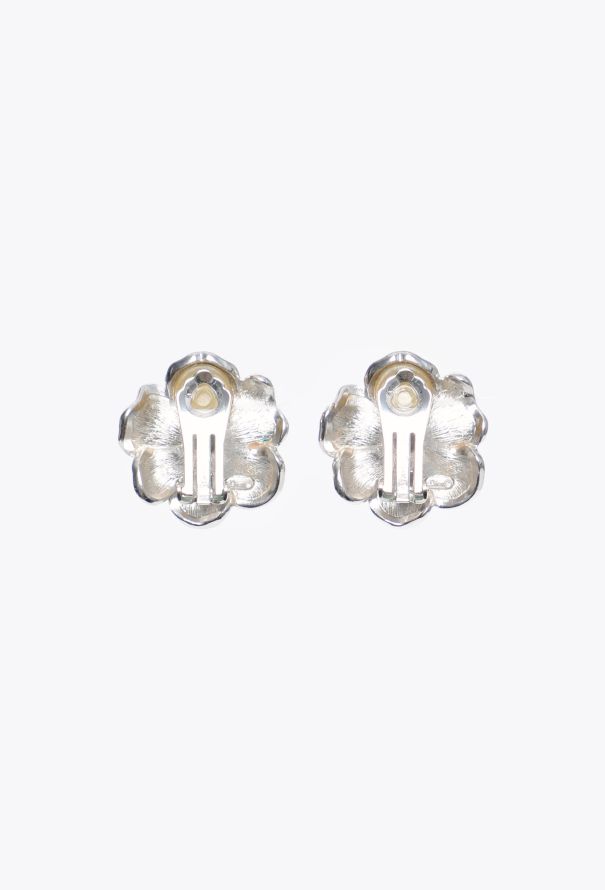Dior Vintage Flower Clip-On Earrings - 3 Dior Vintage Flower Clip-On Earrings - 3