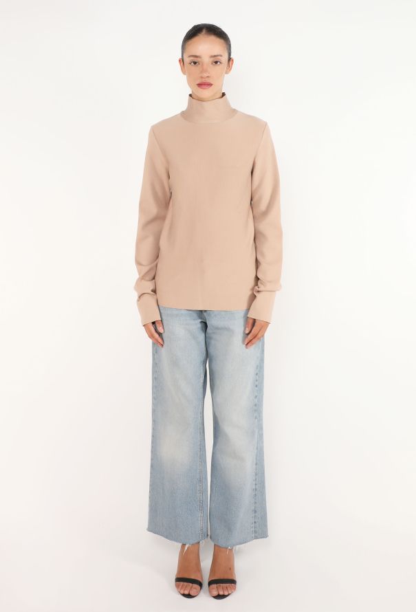 Céline Jersey Mock-Neck Tunic, F/W 2013 - 1