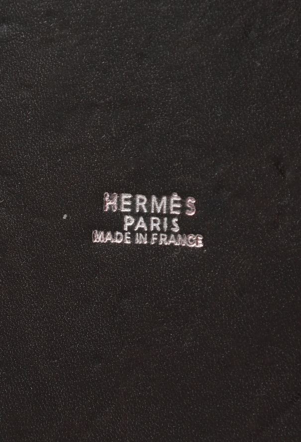 Hermès Rare Vintage Chocolat Box Farming Bag - 11