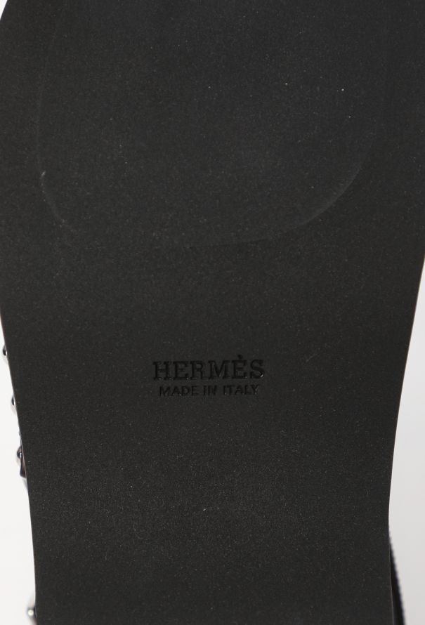 Hermès Studded Leather Clogs, S/S 2025 - 8