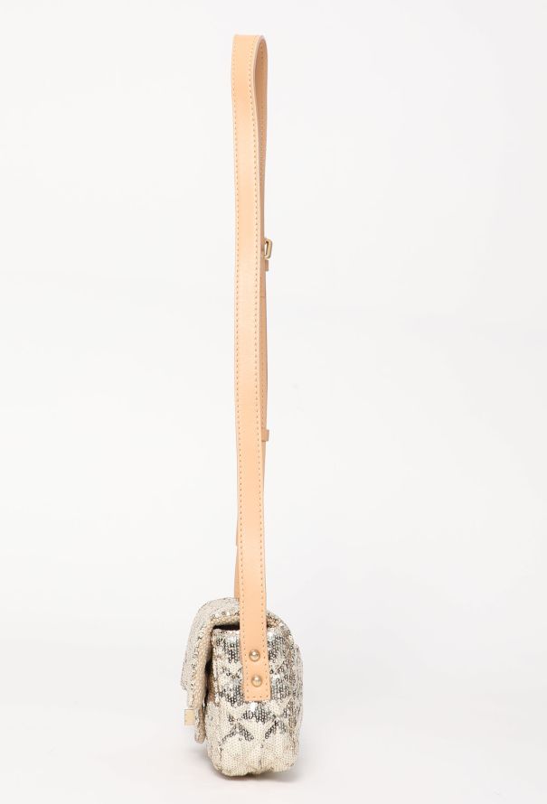 Chanel S/S 2010 Sequined Mini 2.55 Flap Bag - 6