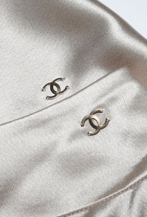 Chanel Charmeuse Cap-Sleeve Ensemble - 7 Chanel Charmeuse Cap-Sleeve Ensemble - 7