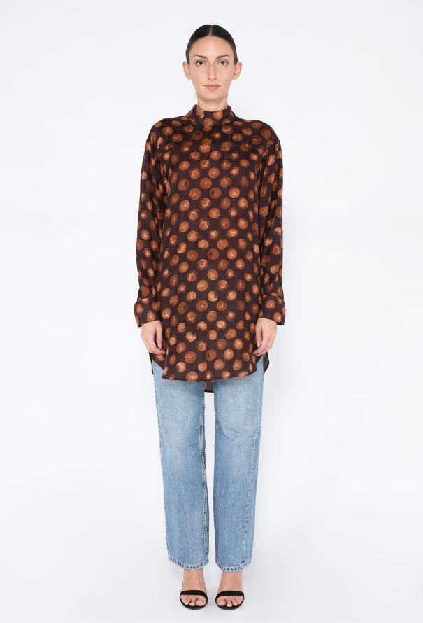 Dries Van Noten 2024 Corso Silk Printed Top - 2