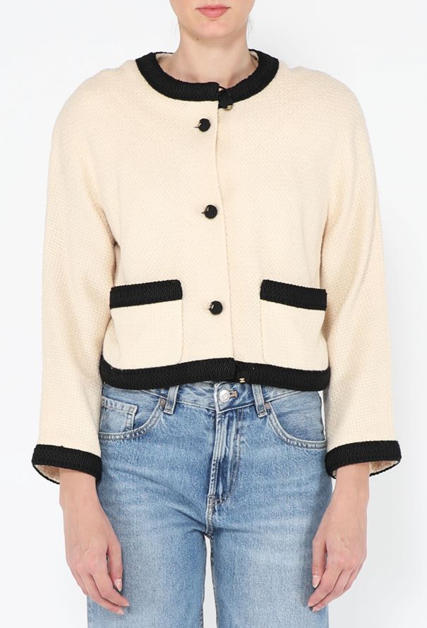 Chanel Classic Collarless Jacket, S/S 1990 - 4