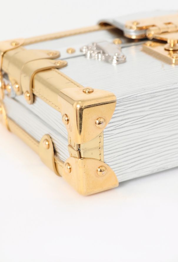 Louis Vuitton Metallic Petite Malle Bag - 6