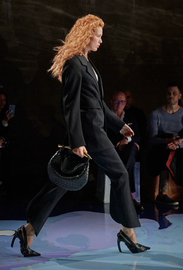 Bottega Veneta S/S 2023 Cotton Curved Hem Trousers - 2