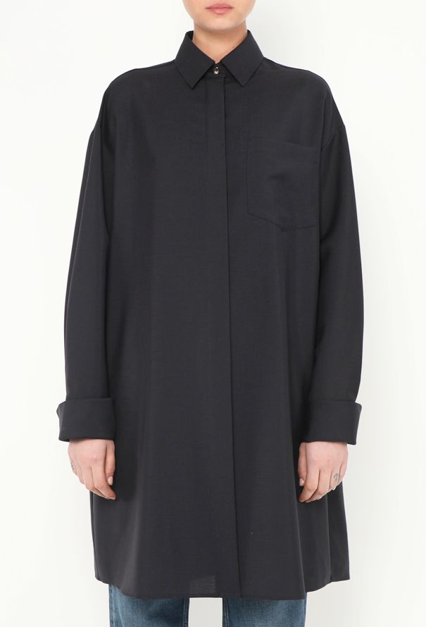 The Row 2024 Oversized Tunic Shirt - 1