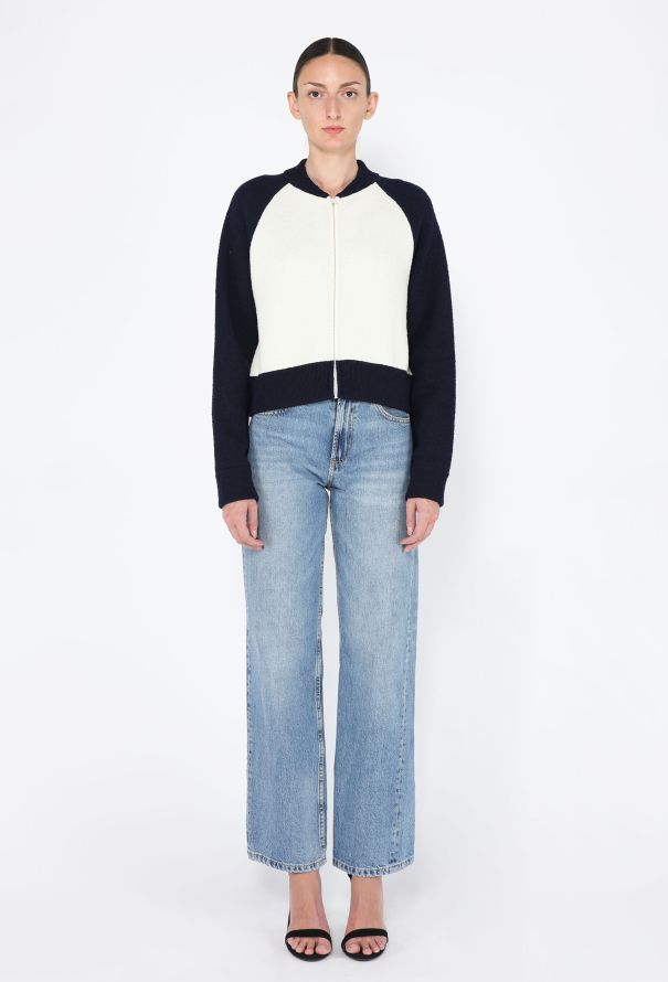 Dior Cropped Knit Bomber Jacket, 2022 - 3