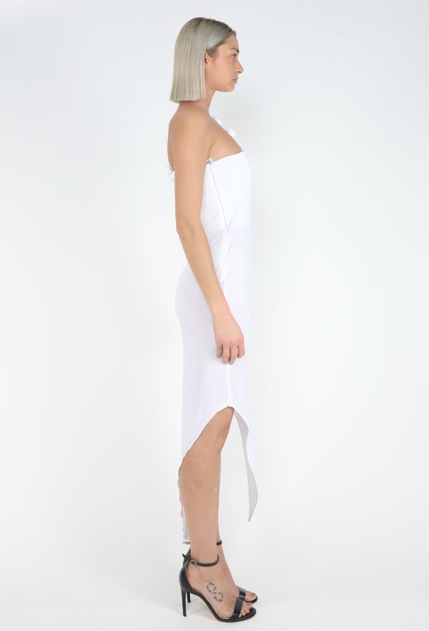 Helmut Lang Spring 2005 Knotted Halter Dress - 5