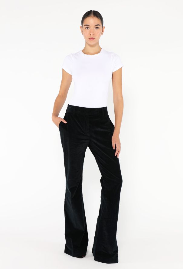 Prada 2017 Corduroy Flare Trousers - 3