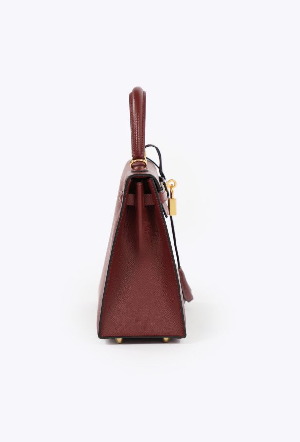 Hermès Rouge H Epsom Kelly Sellier 25 - 8