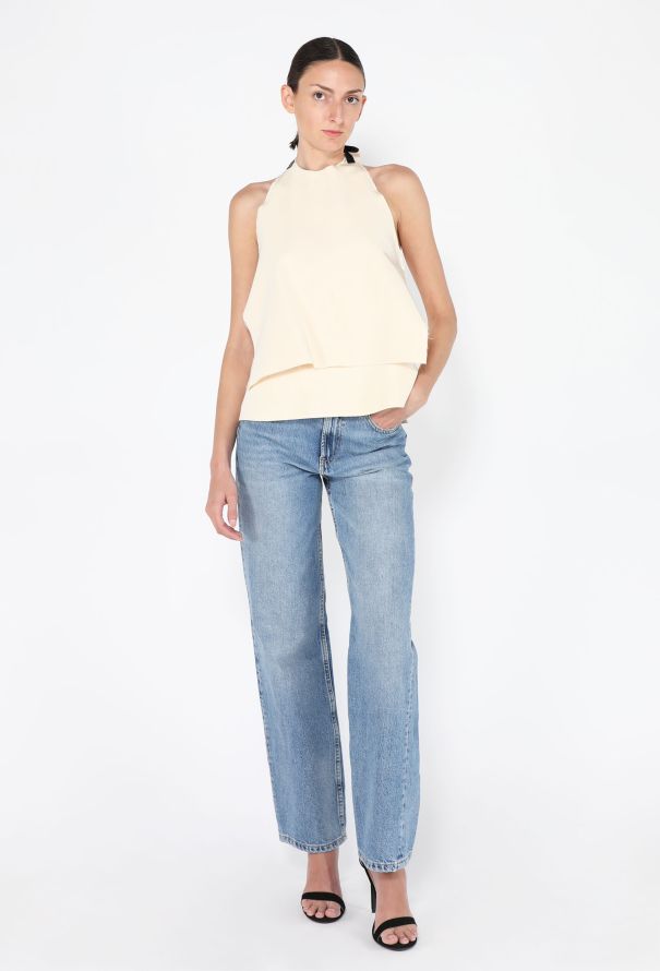 Céline S/S 2011 Leather Strap Halter Top - 3