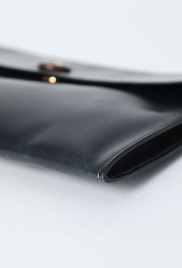 Hermès 1978 Navy Box Rio Clutch - 8