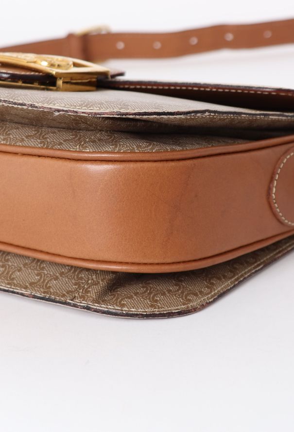 Céline Vintage Macadam Calèche Bag - 7 Céline Vintage Macadam Calèche Bag - 7