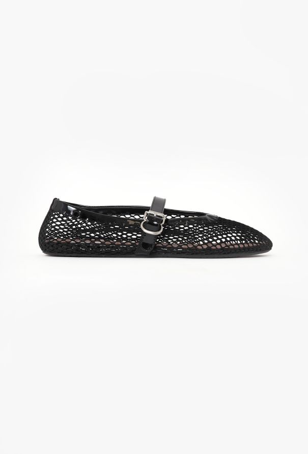 Alaïa 2023 Netted Ballerina Flats - 1