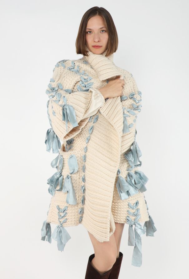 Dior Silk Ribbon Crochet Cardigan, F/W 2010 - 1