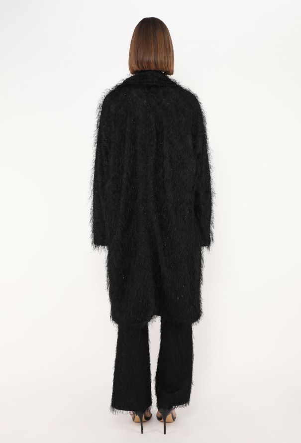 Fendi 1999 Iridescent Mohair Shawl Ensemble - 6