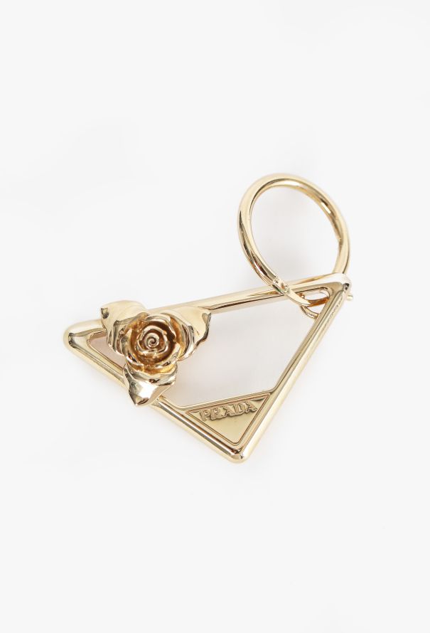 Prada Rose Logo Drop Earring Set, 2023 - 2
