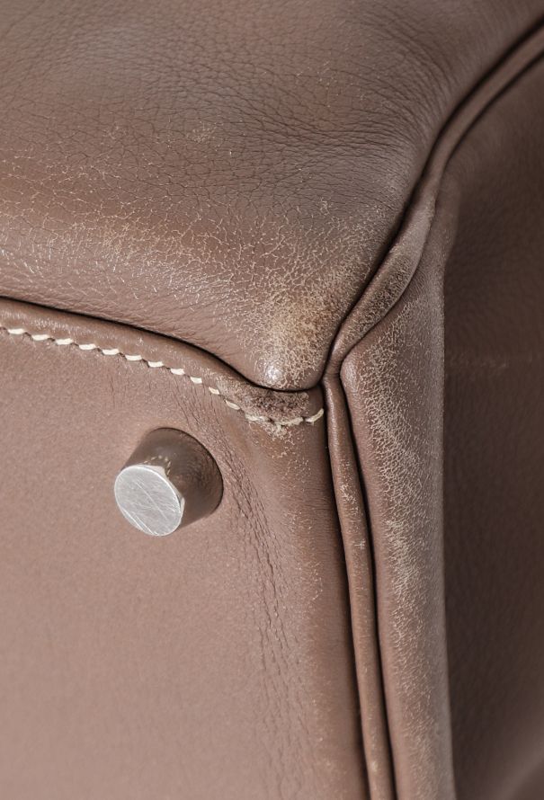 Hermès Etoupe Swift Kelly 32 Retourné - 12