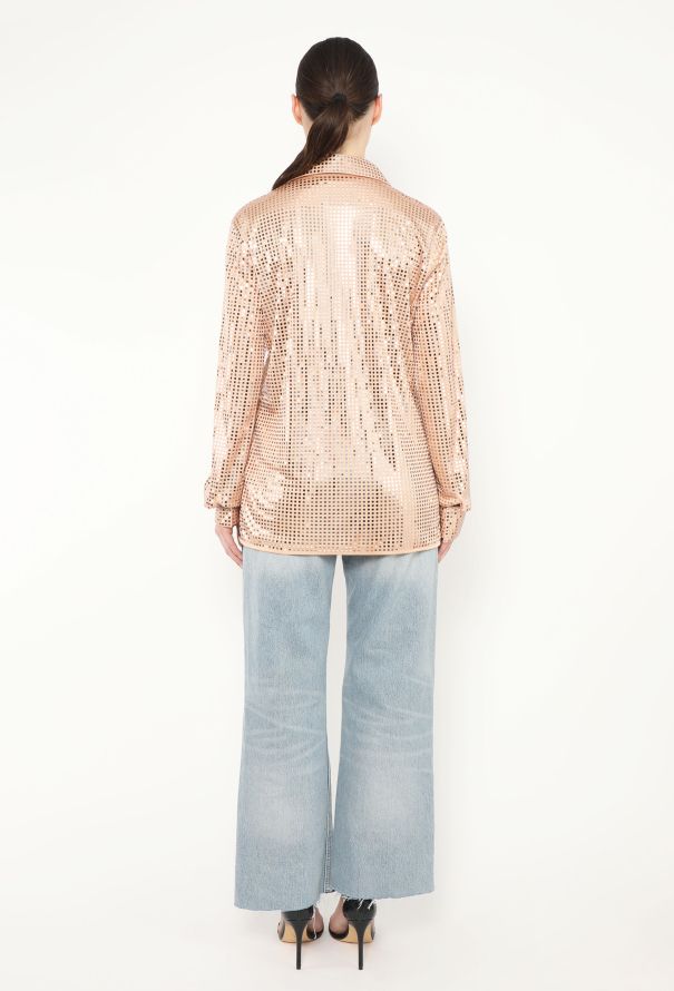 Bottega Veneta F/W 2019 Iridescent Embellished Shirt - 5 Bottega Veneta F/W 2019 Iridescent Embellished Shirt - 5