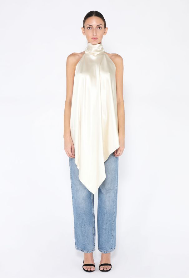 Phoebe Philo 2024 Silk Handkerchief Top - 1