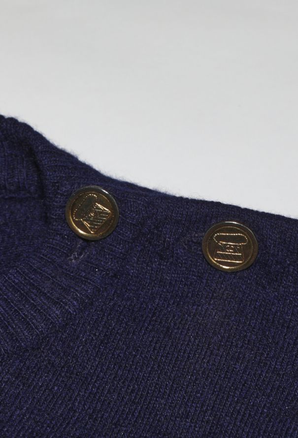 Chanel Scottish Cashmere Knit Sweater, 1980s - 7