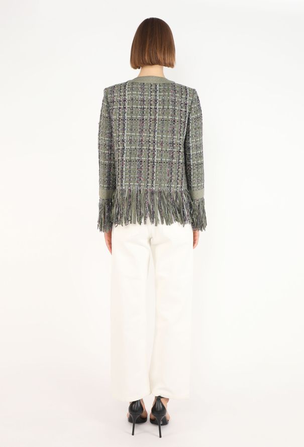 Chanel Lesage Tweed Fringe Jacket, Resort 2017 - 9