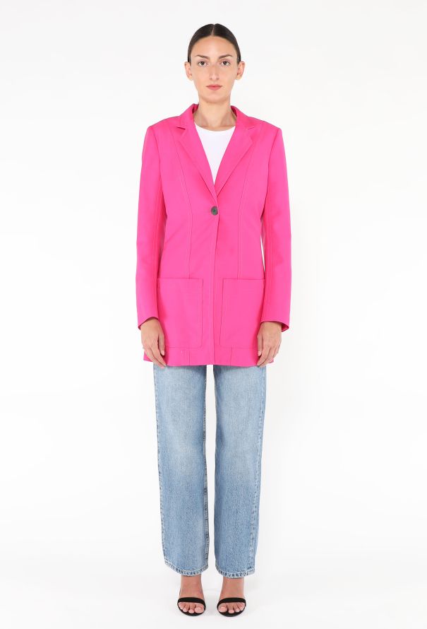 Loewe 2019 Printed-Back Blazer - 3 Loewe 2019 Printed-Back Blazer - 3