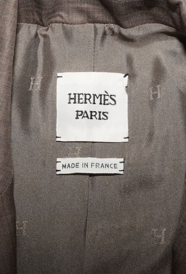 Hermès Notched Wrap Vest - 5