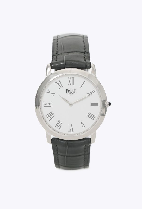 Piaget Vintage 18K White Gold Altiplano Watch - 1