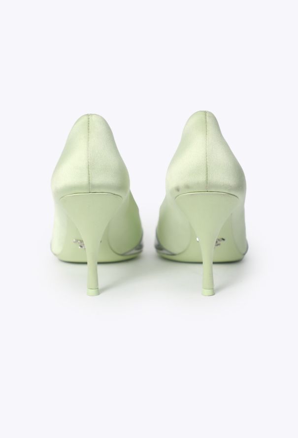 Prada S/S 2025 Metallic Cap Pumps - 5