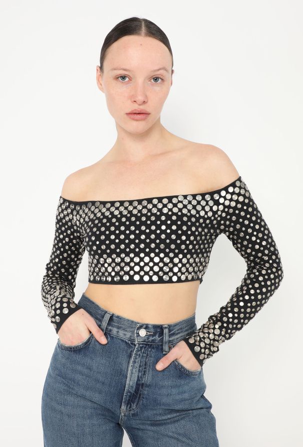 COLLECTOR 1990 Norma Kamali Studded Top - 1