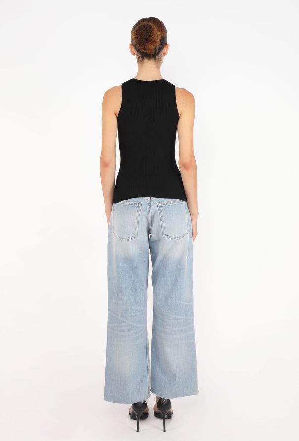 The Row Ribbed Knit Tank Top - 3