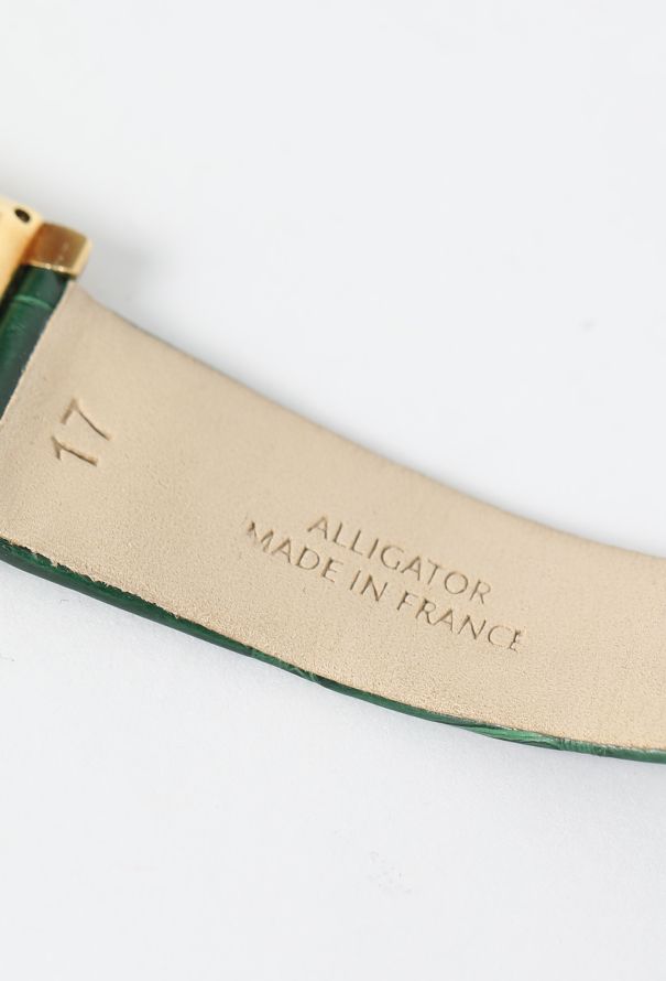 Piaget RARE '70s 18K Yellow Gold & Malachite Tank Watch - 5