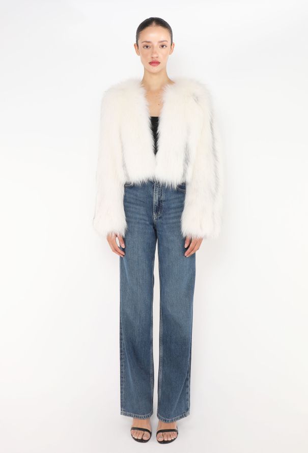 Prada Fox Fur Cropped Jacket - 3