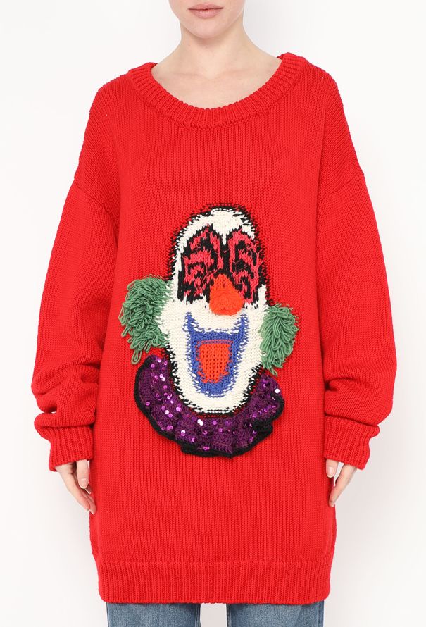 Céline S/S 2021 Oversized Intarsia Sweater - 1