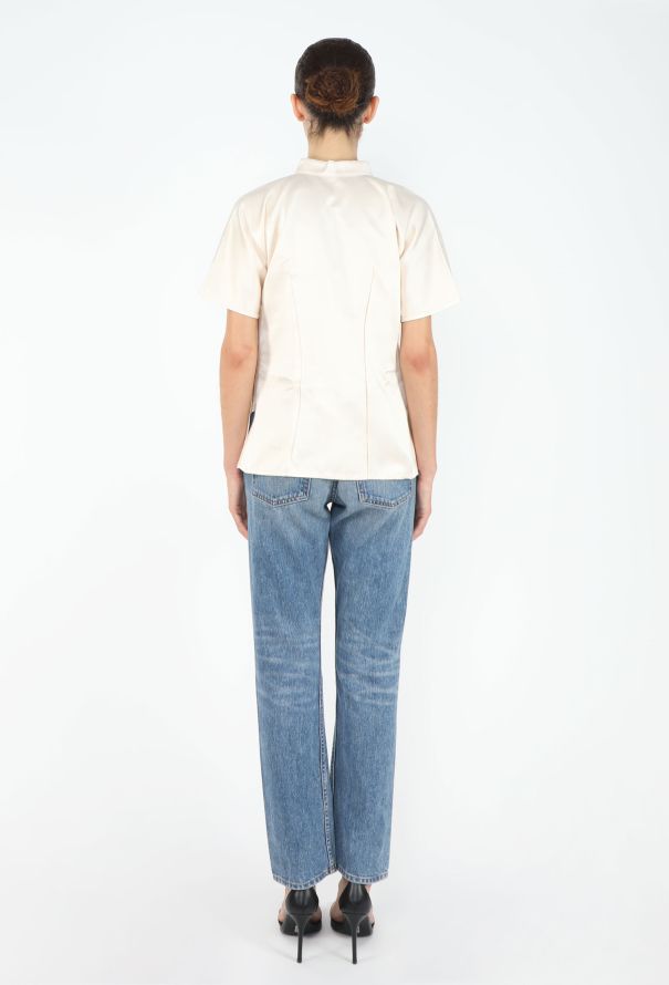 Prada S/S 2003 Silk Qipao Top - 4