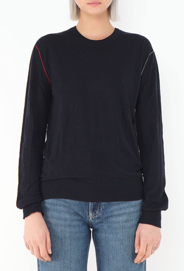 Céline Deconstructed Seam Triomphe Sweater - 5