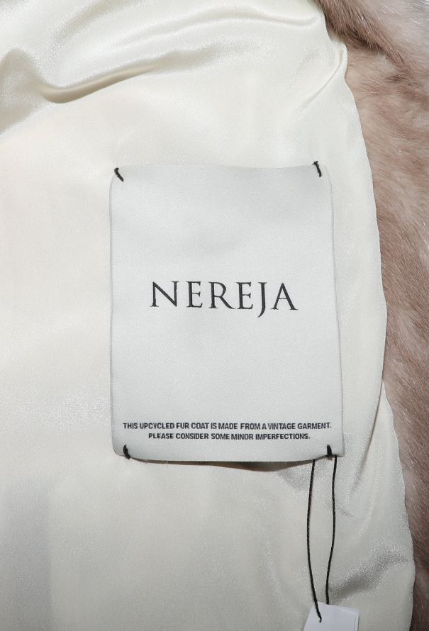 Nereja Upcycled Mink Fur Coat - 6
