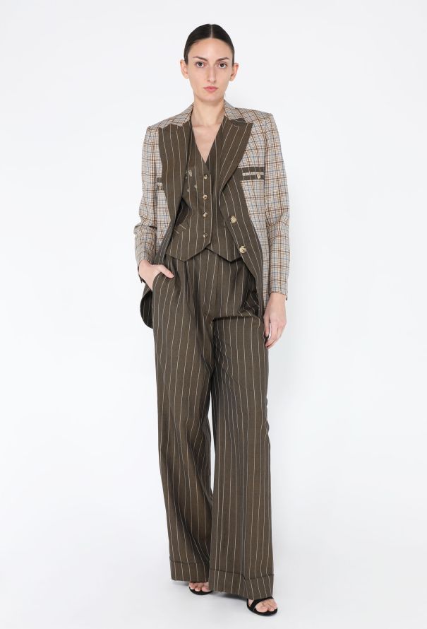 Dior ICONIC F/W 2001 Pinstripe Tailored Suit - 1