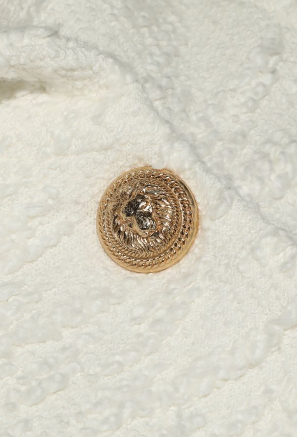 Balmain Embossed Bouclé Blazer - 6